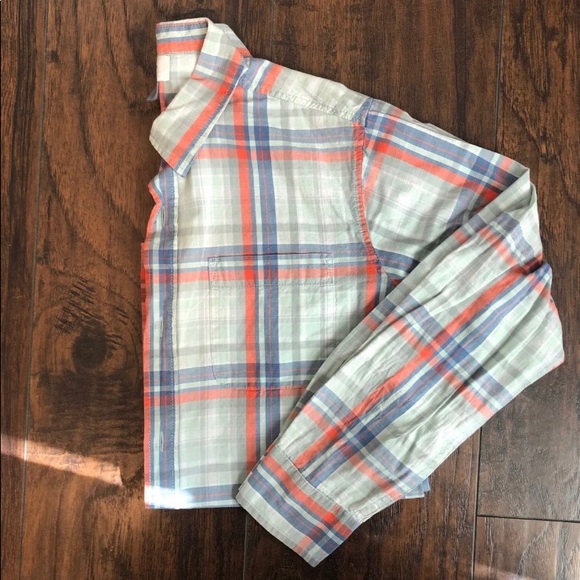 Boys Old Navy Plaid Button Down - Picture 1 of 1